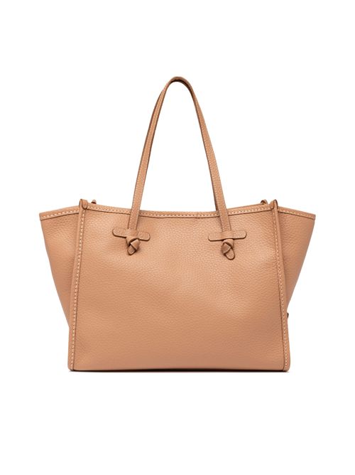 Shopping bag in pelle bubble double Clay GIANNI CHIARINI | BS 9330 BBL T.U.CLAY
